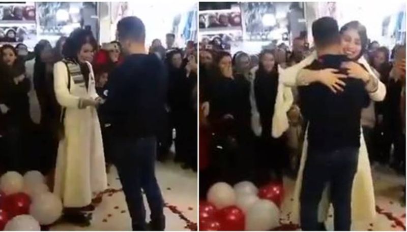 Iranian couple arrested after marriage proposal goes viral