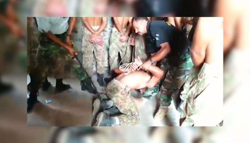 Pakistan Army's brutally thrashing own soldiers