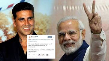 pm modi appeal to every bollywood celeb to increase voter awareness