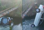 Pollachi Tamil Nadu Car plunges canal 6 dead