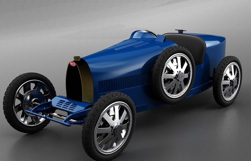 Bugatti unveiled baby II electric car for kids