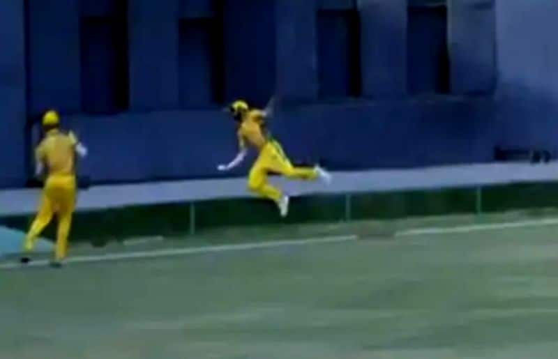 Rahul Tripathi Pulls Off Remarkable Relay Catch In Syed Mushtaq Ali T20 Tournament