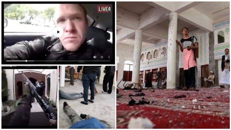 Mass shooting in New Zealand mosque,  Guy live-streamed it all Very disgusting.......