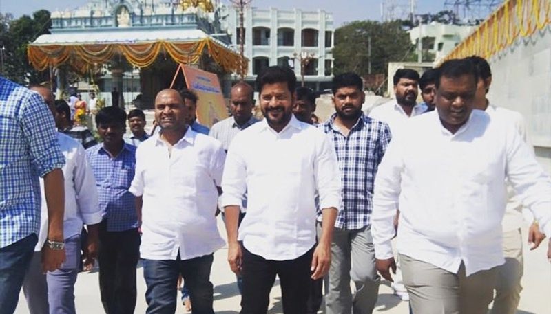 Congress MP revanth reddy allotted 50 lakhs for gachibowli covid hospital