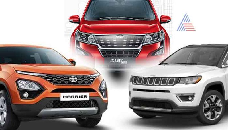 jeep compass tata harrier mahindra xuv500 best selling suv cars