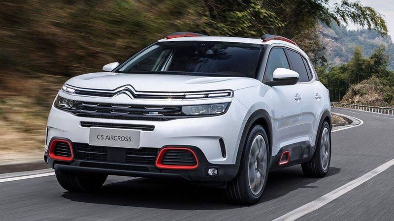 Made in India french automaker citroen c5 aircross first car rolls out