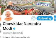 Chowkidar Narendra Modi PM, BJP chief, colleagues change twitter names into campaign material