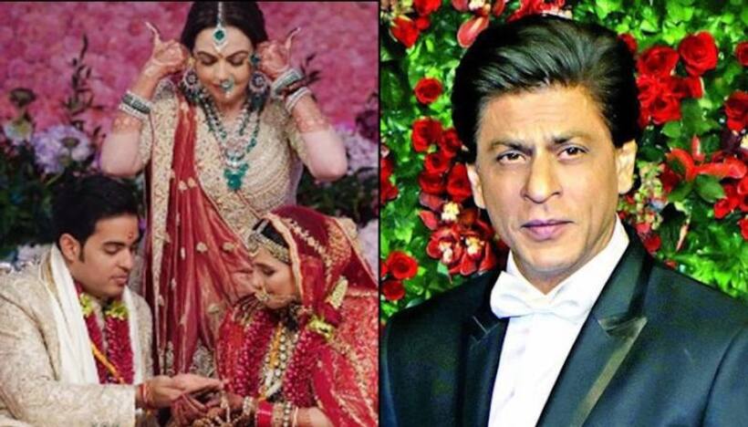 आकाश अंबानी की शादी में शाहरुख खान के साथ ये क्या हुआ?