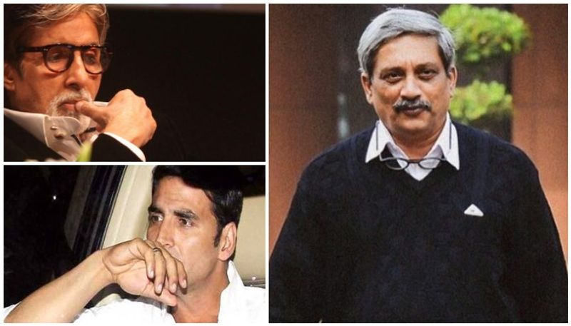 Bollywood mourns Manohar Parrikar's demise