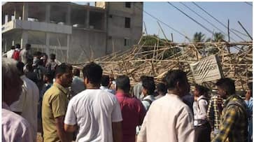 Dharwad building collapse toll touches seven 15 20 people trapped rubble