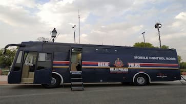 Delhi police get latest technology based mobile surveillance van with powerful CCTV camera