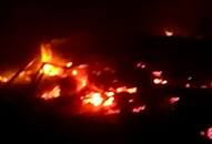 Fire in Mp Gwalior commercial Fair