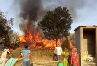 Suspected fire in Ballia Village