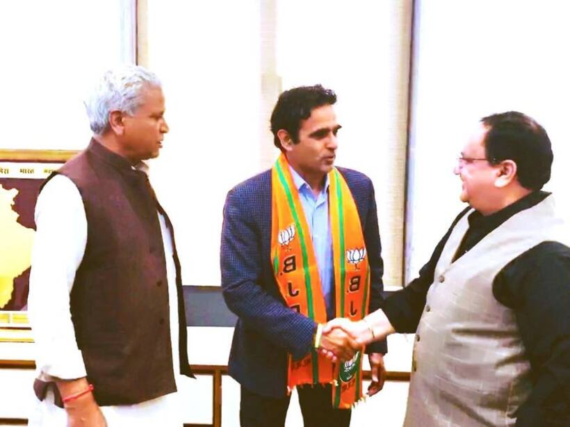 मेजर सुरेन्द्र पूनिया ने थामा भाजपा का हाथ, लड़ सकते हैं लोकसभा चुनाव