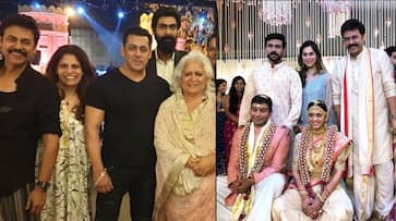 Salman Khan, Ram Charan, Samantha at wedding of Venkatesh's daughter in Jaipur