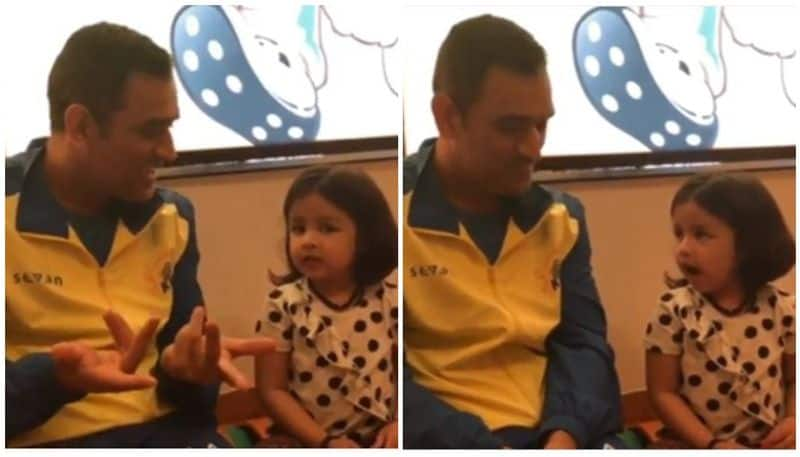 ziva respond to dhoni in six languages