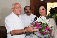 After retting BJP support for Mandya polls Sumalatha meets Yeddyurappa