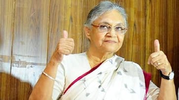 After alliance with AAP, the Congress split into two parts, Sheila Dikshit convened a press conference evening today