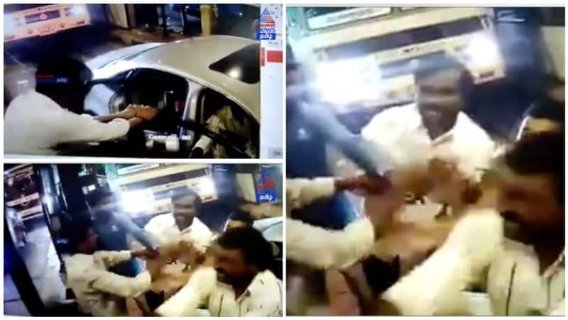 the customs officers of Velmurugan car hit the road