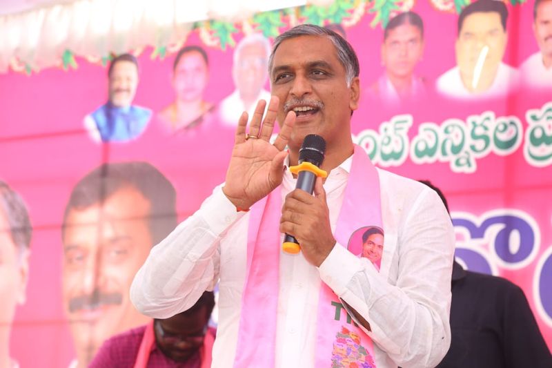 Finance Minister Harish Rao slams Congress for colluding with those who opposed telangana formation  RMA