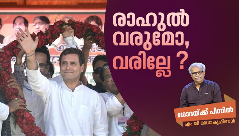 Godaykk Pinnil election analysis by MG Radhakrishnan on Rahul Gandhi Wayanad seat controversy