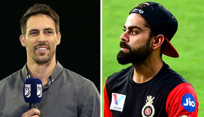 Mitchell Johnson dig RCB captain Virat Kohli once again