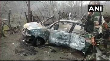 jammu and kashmir: srinagar jammu car blast near Banihal