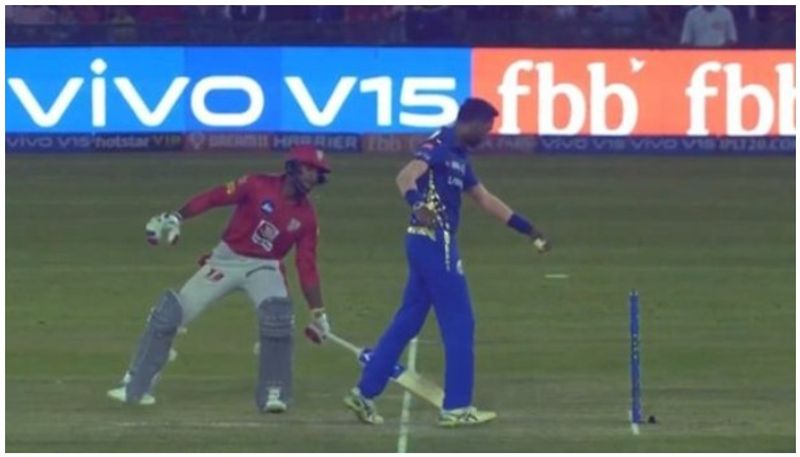 Watch Krunal Pandya trying to Mankading Agarwal