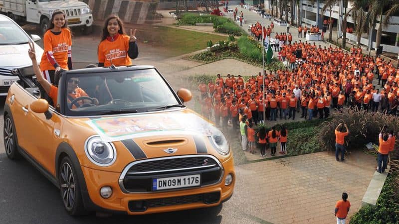 'Mai Bhi Chowkidar Hoon' Car rally organised in Mumbai