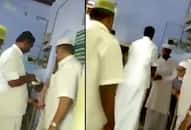 Panneerselvam son caught camera while bribing voters college premises