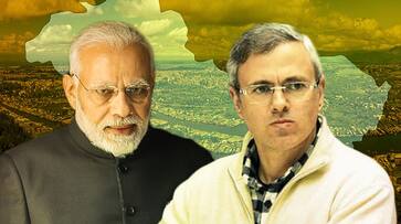 Prime Minister Narendra Modi slams Mahagathbandhan and Omar Abdullah for advocating separate premier for J&K