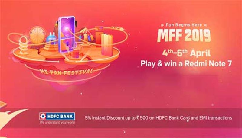 Xiaomi Mi Fan Festival 2019: Deals on Redmi Note 7 Pro, Mi TV 4 Pro, Re 1 Flash Sale and More