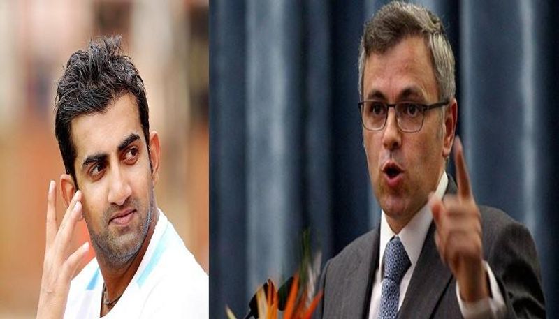 Omar Abdullah Hits Back At BJP Gautam Gambhir