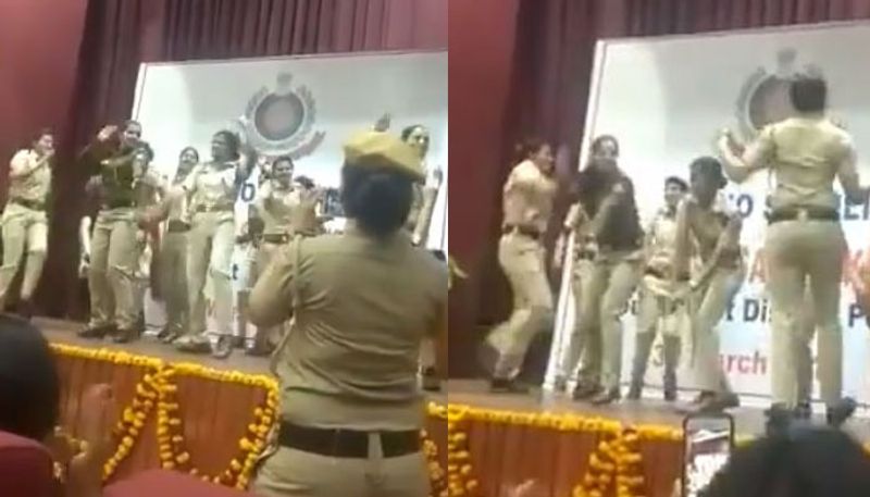 delhi women police dance goes viral