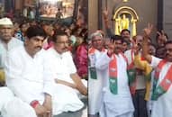 Bagalkotes Congress, BJP candidates offer special Ugadi prayers to win Lok Sabha polls