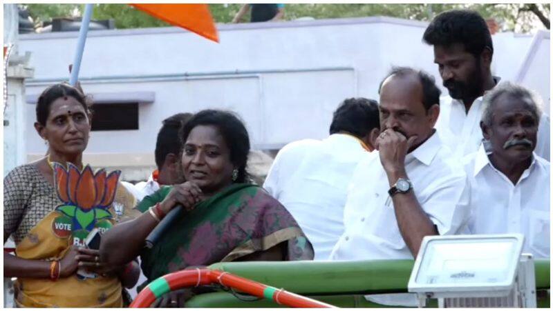 Tamilisai Soundarajan Campaign Speech Vdeo