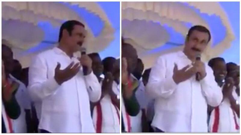 PMK Party Anbumani Campaign Speech Video