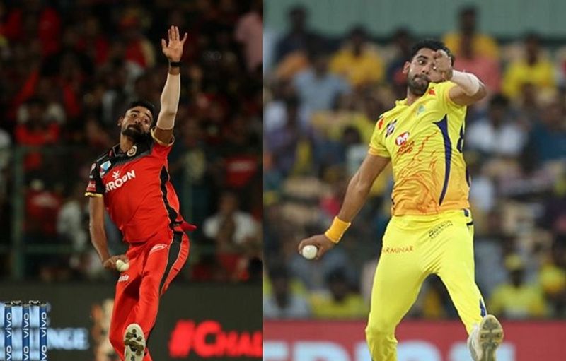 IPL 2019 Mohammed siraj taken off deepak chahar continued after 2nd beamer here is the reason