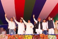 Mayawati asserts while akhilesh remain confused on deoband joint rally stage