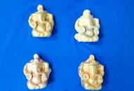 Gold Ganesha idols worth Rs 65 lakh seized Chennai airport passenger arrested