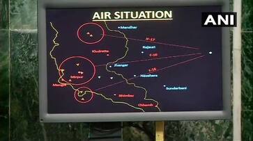 IAF shows AWACS radar images of Pak F-16 being shot down during dogfight over LoC