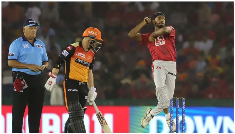 srh bad start vs kings xi live updates