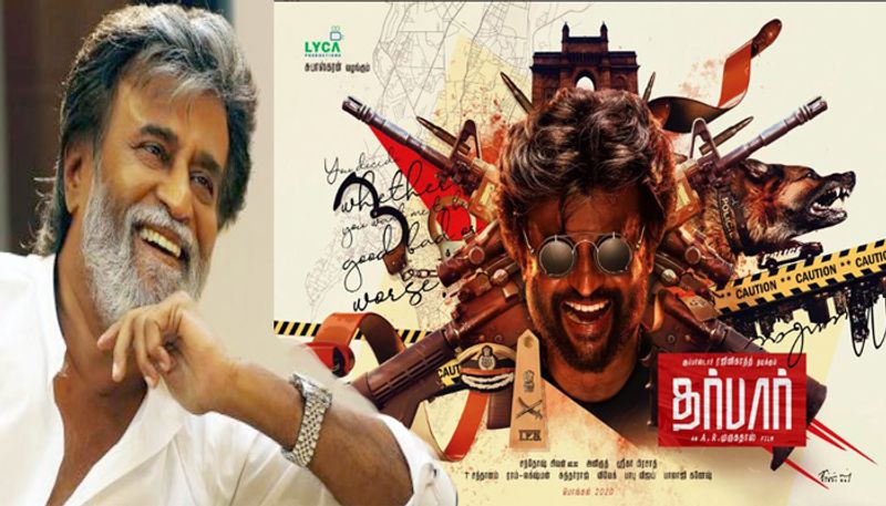 Actor Rajinikanth 167th Darbar film first look