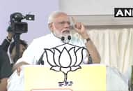 Modi addresses jampacked gathering in Mysuru; mocks Rahul Gandhi; extends support to Sumalatha