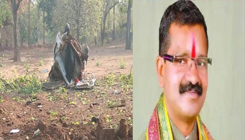 सौ नक्सलियों ने घेरकर मारा भाजपा विधायक और चार सुरक्षाकर्मियों को