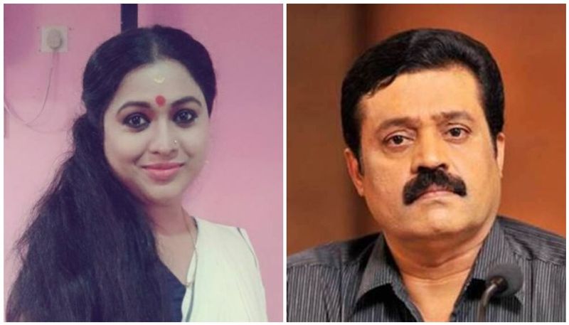 lakshmi priya facebook post about suresh gopi