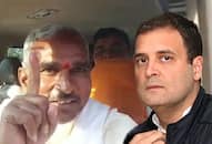 Ballia MLA attack on Congress president Rahul gandhi