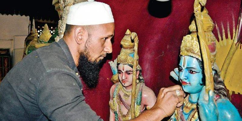 Ram Navami: Saddam Hussein keeps temple clean in Bengaluru