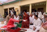 Sonia Gandhi file nomination after Puja archana in raebareli with Gandhi Family