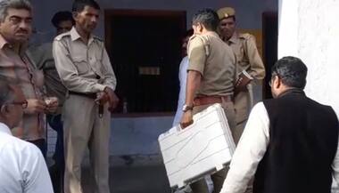 सहारनपुर में कई बार हुई ईवीएम खराब
